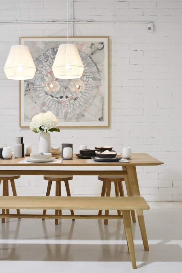 Austin Dining Table by RAW Sunshine Coast Handkrafted